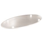 Oval Amenity Tray, Frosted